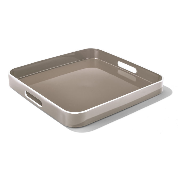 Trina Turk Plastic / Acrylic Tray Set of 2 Wayfair Canada